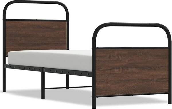 VidaXL Rám postele bez matrace 80x200 cm kompozitní dřevo [4100267] Barva: dub sonoma