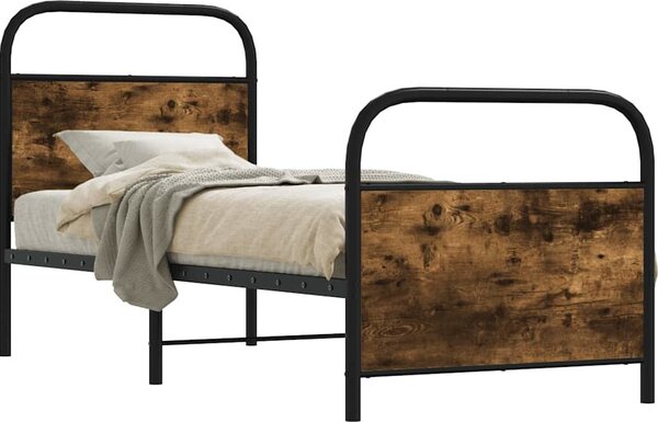 VidaXL Rám postele bez matrace 80x200 cm kompozitní dřevo [4100267] Barva: dub sonoma