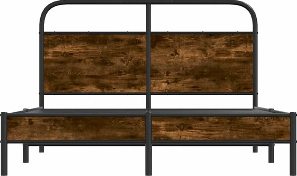 VidaXL Rám postele bez matrace 140x200 cm kompozitní dřevo [4100411] Barva: dub sonoma