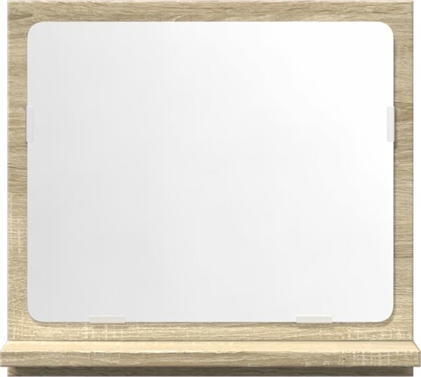 VidaXL Koupelnová skříňka se zrcadlem 40x11x37 cm kompozit [856182] Barva: dub artisan