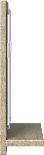 VidaXL Koupelnová skříňka se zrcadlem 40x11x37 cm kompozit [856182] Barva: dub artisan