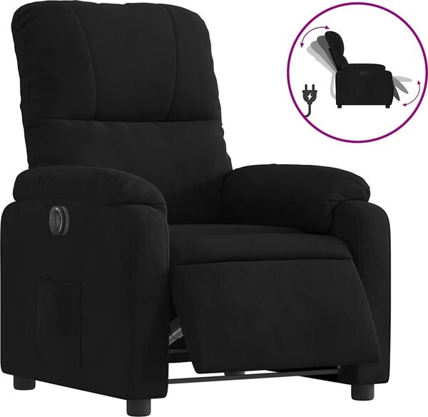 VidaXL Elektrické polohovací křeslo tkanina z mikrovlákna [3204916] Barva: taupe