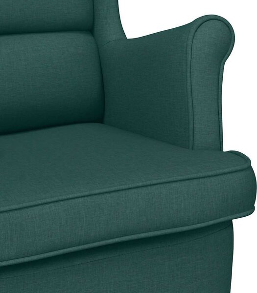VidaXL Houpací křeslo 74 x 90 x 102 cm textil [4016924] Barva: světle šedá
