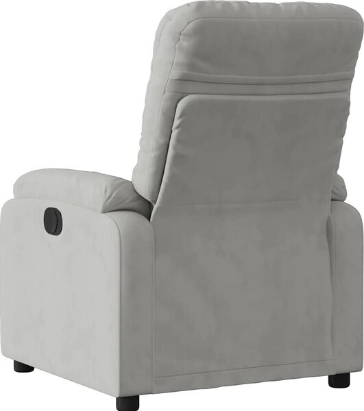 VidaXL Elektrické polohovací křeslo tkanina z mikrovlákna [3204916] Barva: taupe