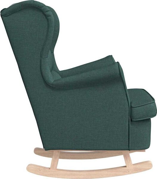 VidaXL Houpací křeslo 74 x 90 x 102 cm textil [4016924] Barva: světle šedá