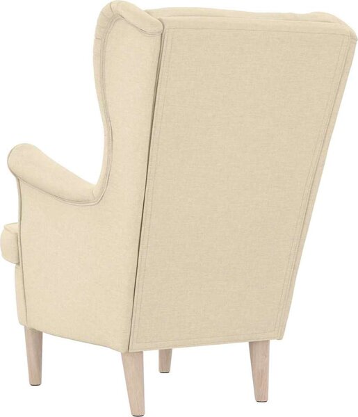 VidaXL Křeslo 74 x 84 x 100 cm textil [4016905] Barva: světle šedá