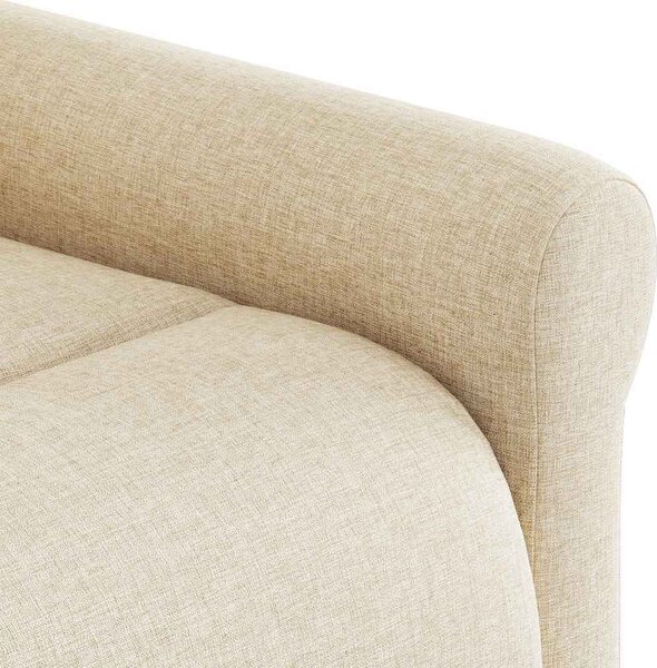 VidaXL Polohovací křeslo textil [4015658] Barva: Hnědá