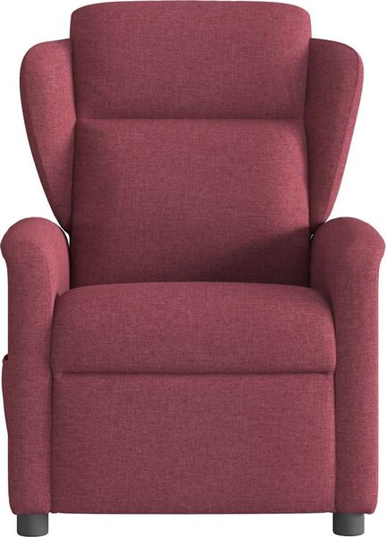 VidaXL Masážní polohovací křeslo textil [4015587] Barva: Hnědá