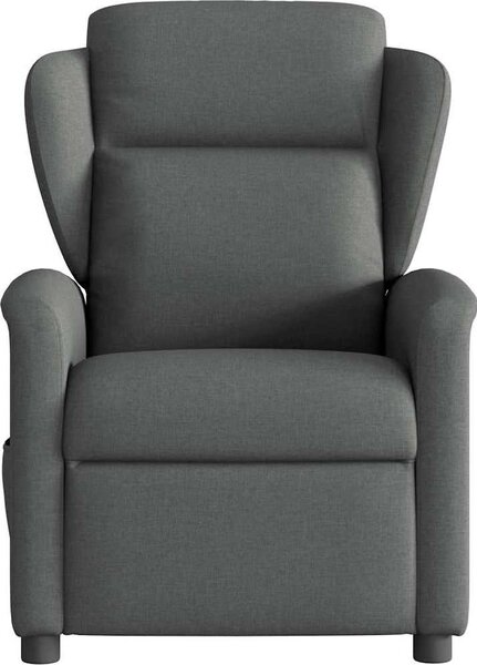 VidaXL Masážní polohovací křeslo textil [4015587] Barva: Hnědá