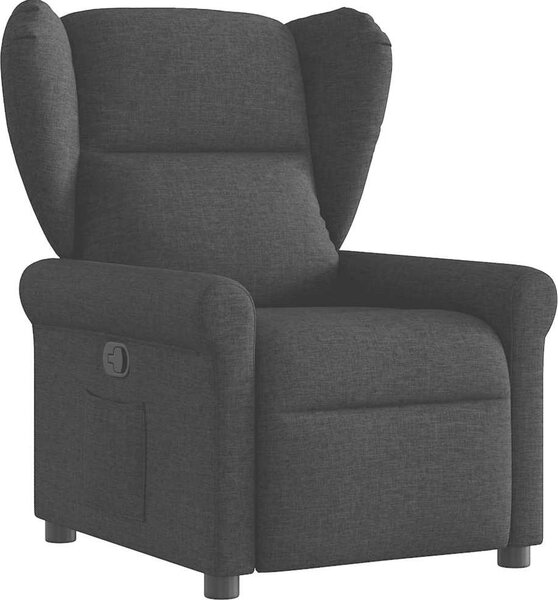 VidaXL Polohovací křeslo textil [4015658] Barva: Hnědá