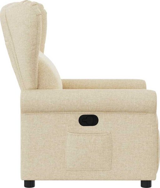 VidaXL Polohovací křeslo textil [4015658] Barva: Hnědá