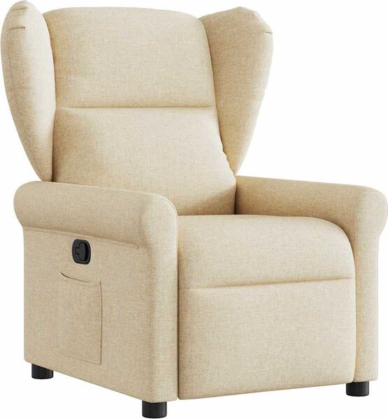 VidaXL Polohovací křeslo textil [4015658] Barva: Hnědá