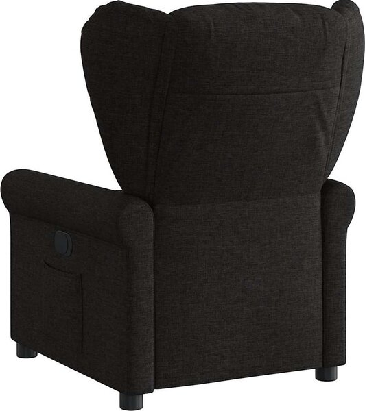 VidaXL Polohovací křeslo textil [4015658] Barva: Hnědá