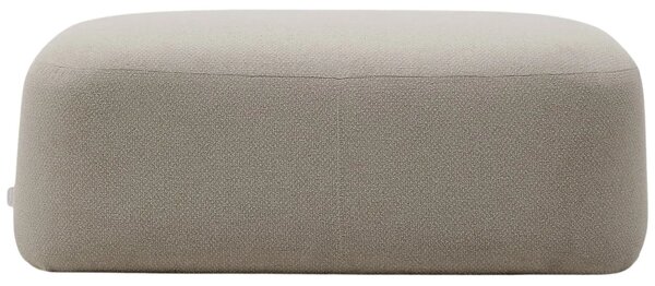 LÉTO -15% Kave Home Šedá podnožka Martina 123 x 85 cm