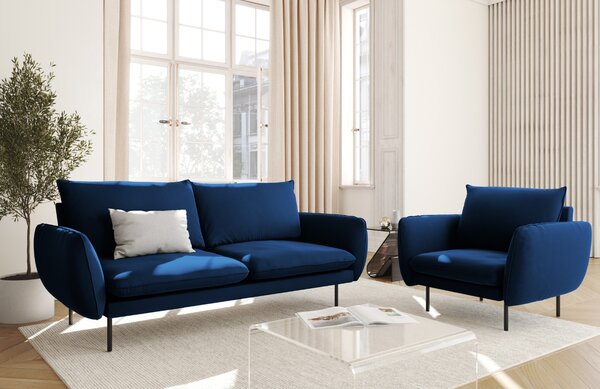 -25 % Dny MOMENTI– Cosmopolitan Design Sametové křeslo Vienna