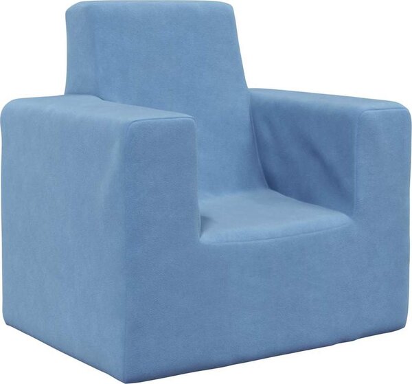 VidaXL Dětská pohovka měkký plyš [4104792] Barva: Růžová