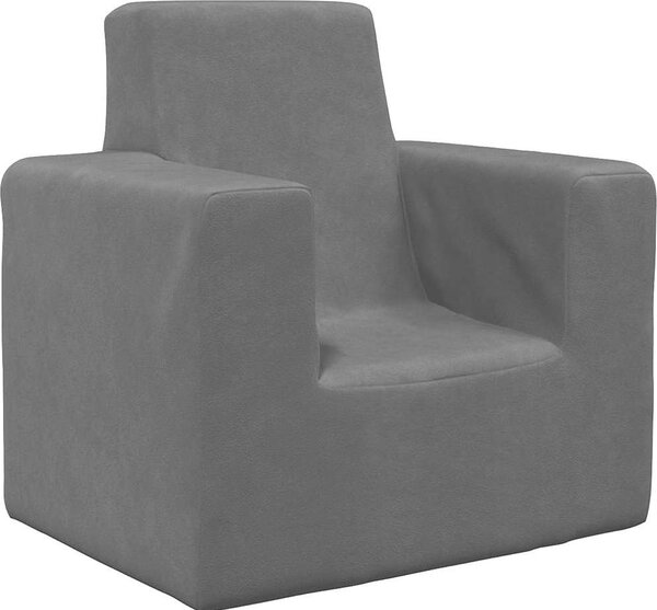 VidaXL Dětská pohovka měkký plyš [4104792] Barva: Růžová