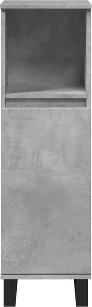 VidaXL Koupelnová skříňka betonově šedá 30x30x100 cm kompozitní dřevo [857210]