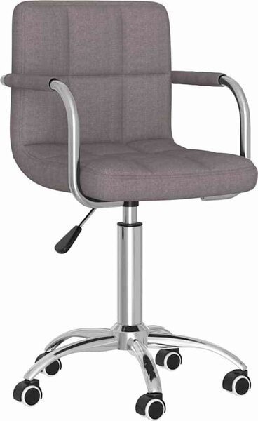 VidaXL Otočná kancelářská židle textil [334674] Barva: taupe