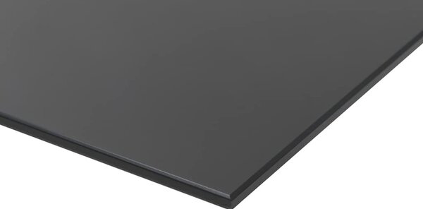 VidaXL Nástěnná magnetická tabule skleněná 60 x 40 cm [30111] Barva: Černá