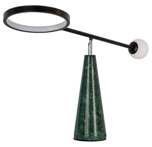 Angel Cerdá Zeleno-černá stolní LED lampa No. 8093