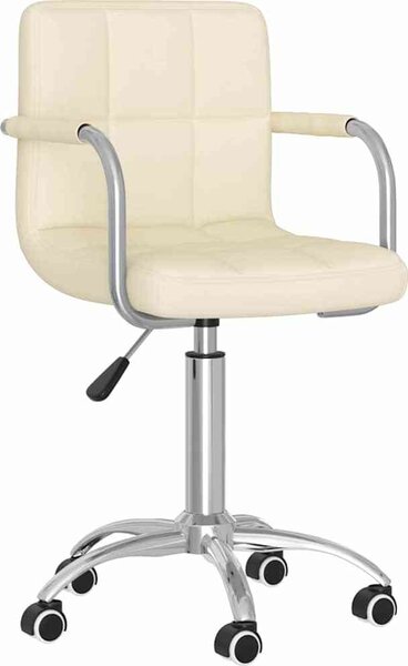VidaXL Otočná kancelářská židle textil [334674] Barva: taupe