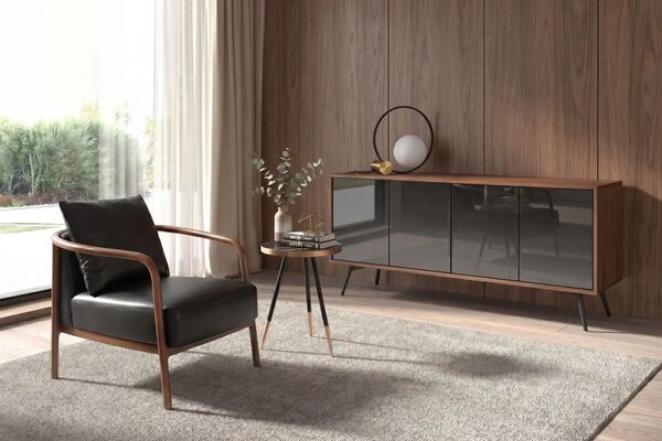LÉTO -15% Angel Cerdá Černobílá stolní lampa No. 8096
