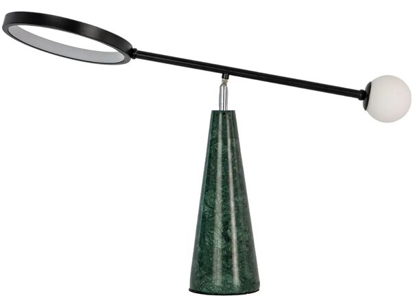 Angel Cerdá Zeleno-černá stolní LED lampa No. 8093