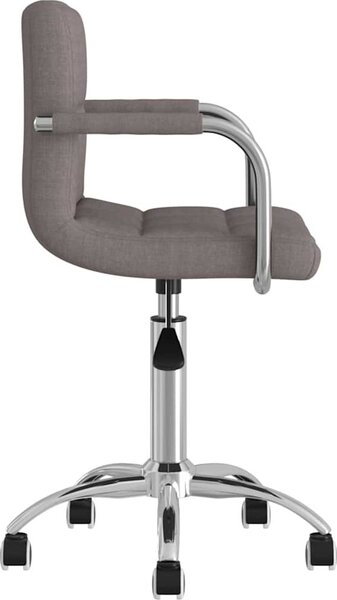 VidaXL Otočná kancelářská židle textil [334674] Barva: taupe