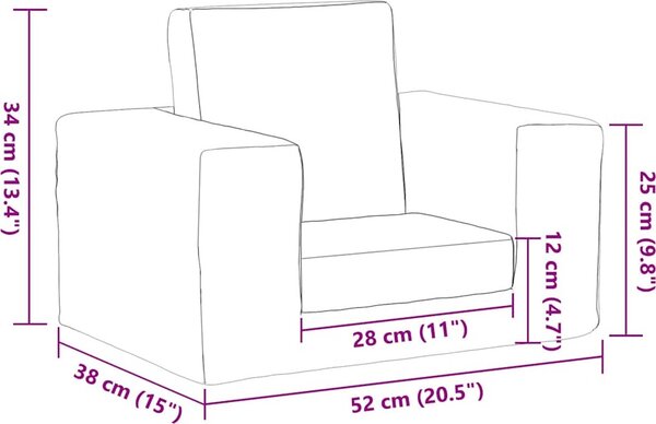 VidaXL Dětská rozkládací pohovka měkký plyš [4104786] Barva: antracitová