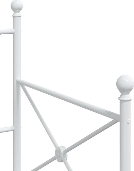VidaXL Válenda bez matrace 90x200 cm ocel [4104668] Barva: Černá