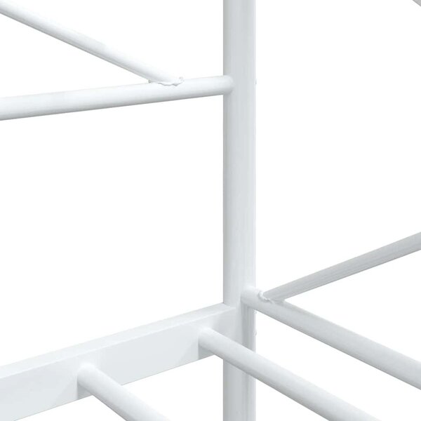 VidaXL Válenda bez matrace 90x200 cm ocel [4104668] Barva: Černá