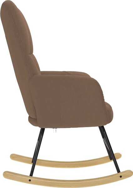 VidaXL Houpací křeslo textil [4016788] Barva: Obláčkově šedá