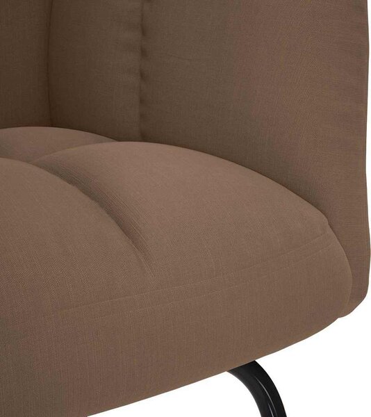 VidaXL Houpací křeslo textil [4016788] Barva: Obláčkově šedá