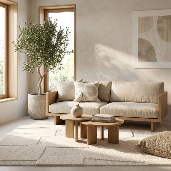 Krémový koberec 80x150 cm Cairo – ESTE