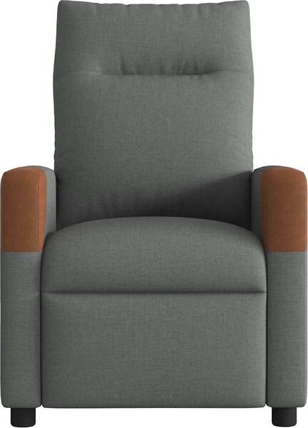 VidaXL Polohovací křeslo textil [4104812] Barva: Hnědá