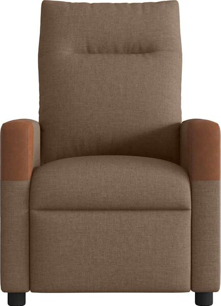 VidaXL Polohovací křeslo textil [4104812] Barva: Hnědá