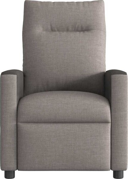 VidaXL Polohovací křeslo textil [4104830] Barva: Hnědá