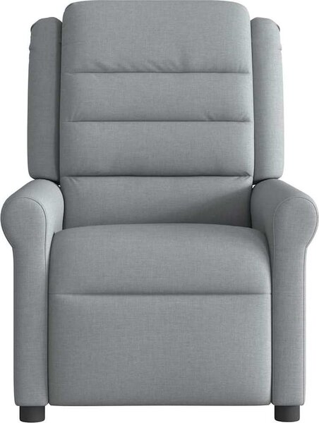 VidaXL Polohovací křeslo textil [4015638] Barva: Černá