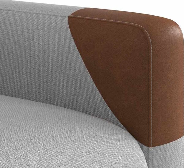 VidaXL Elektrické masážní polohovací křeslo textil [3323997] Barva: Černá