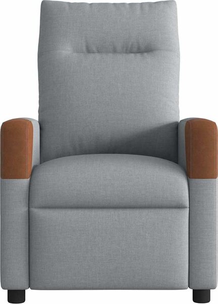 VidaXL Elektrické masážní polohovací křeslo textil [3323997] Barva: Černá