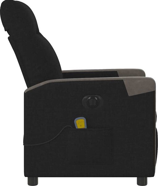 VidaXL Elektrické masážní polohovací křeslo textil [3324085] Barva: světle šedá