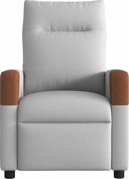 VidaXL Elektrické masážní polohovací křeslo textil [3323997] Barva: Černá