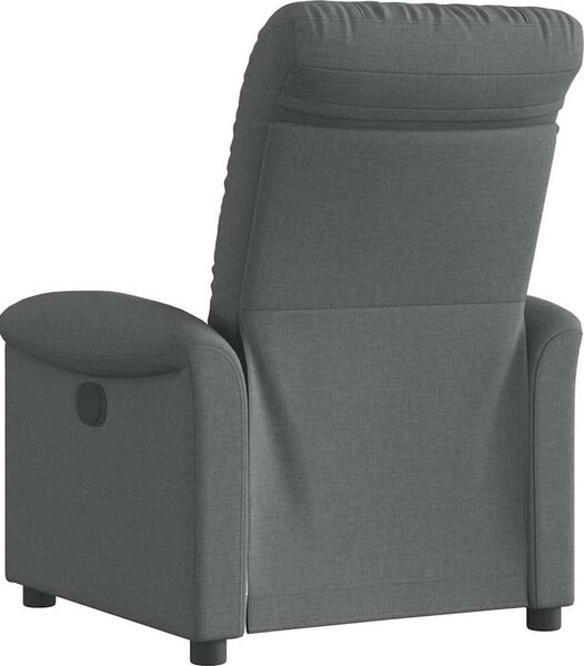 VidaXL Elektrické polohovací křeslo textil [3303238] Barva: tmavě hnědá