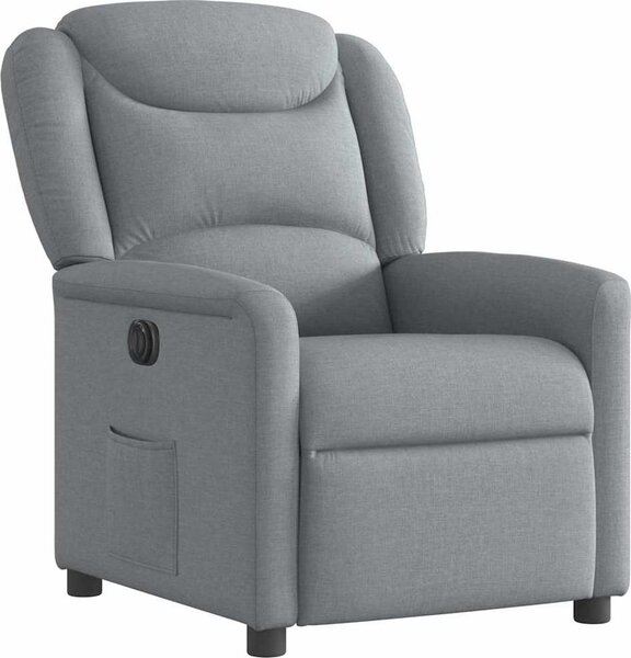 VidaXL Elektrické polohovací křeslo textil [3303179] Barva: krémová