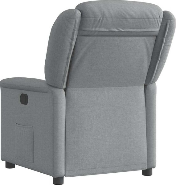 VidaXL Elektrické polohovací křeslo textil [3303179] Barva: krémová
