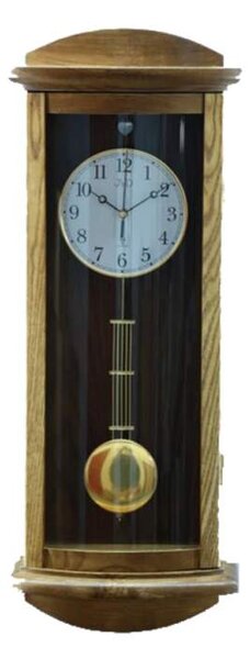 JVD Rádiem řízené kyvadlové skříňové dřevěné hodiny JVD NR24020/78 (POŠTOVNÉ ZDARMA!!)