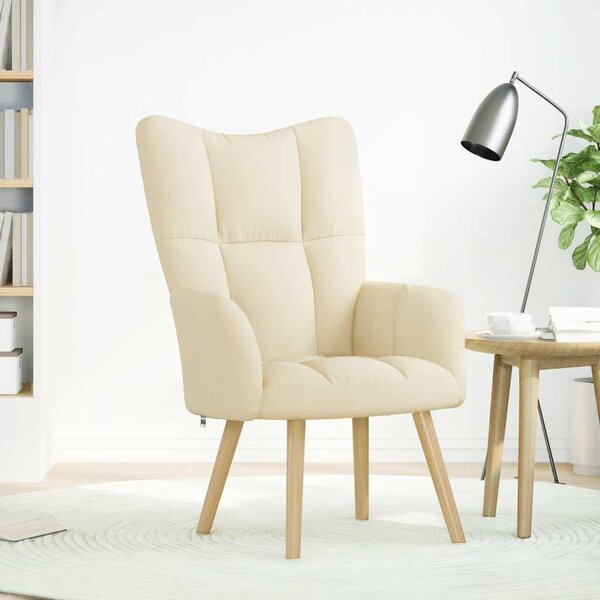 VidaXL Relaxační křeslo textil [4016774] Barva: světle šedá