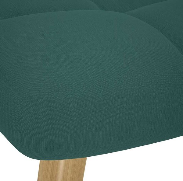 VidaXL Relaxační křeslo s podnožkou textil [4016785] Barva: Černá