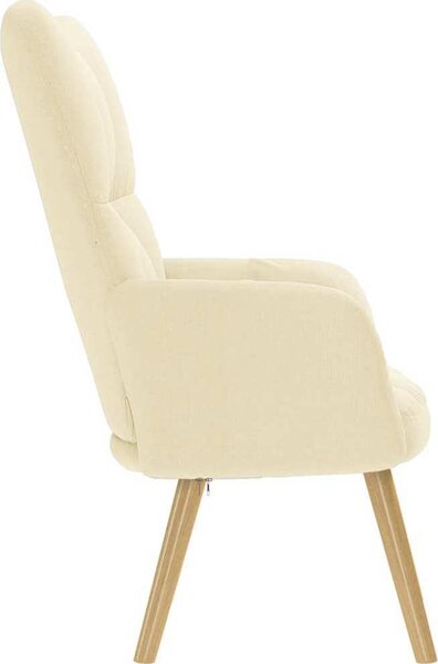 VidaXL Relaxační křeslo textil [4016774] Barva: světle šedá